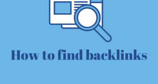 How to find backlinks